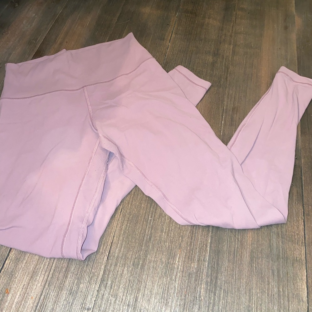 purple lululemon align leggings